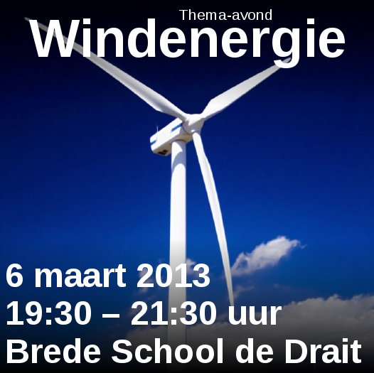 Thema-avond Windenergie