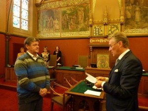 Installatie Joop van der Heide - 16 oktober 2013