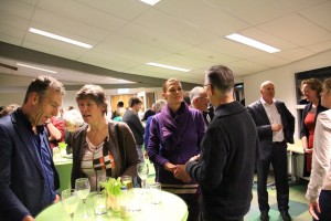 Fans van het debat en GL - Aad van der Burg, Irona Groeneveld, Petra Vlutters en Sipke van Belle
